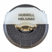 Hubbell HBL5266C Straight Blade Plug, Male, NEMA 5-15P, 15 A, 125V AC, 2 Poles, 3 Blades, Black/White - KVM Tools Inc.KV4A250