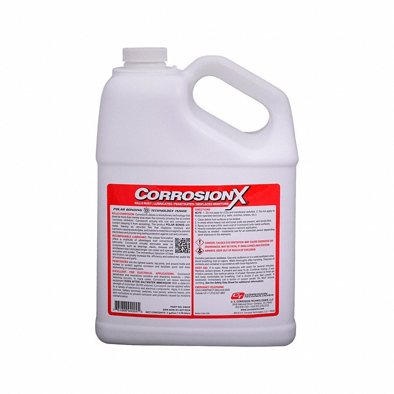 CorrosionX 94004 1 Gal. Corrosion Inhibitor Penetrant Lubricant - KVM Tools Inc.KV4AAA3