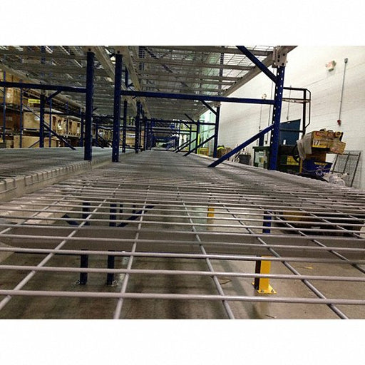 Nashville Wire D4252AA3A1 Pallet Rack Decking, Steel Wire, 52 in W, 42 in D, Gray, Powder Coated Finish, Gauge: 6 - KVM Tools Inc.KV4AYR2