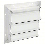 KVM Tools 4C556 12 in Backdraft Damper / Wall Shutter, 12-1/2 in x 12-1/2 in - KVM Tools Inc.KV4C556