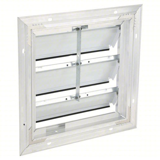 KVM Tools 4C556 12 in Backdraft Damper / Wall Shutter, 12-1/2 in x 12-1/2 in - KVM Tools Inc.KV4C556