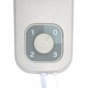 Air King 9012 12" Wall Mount Fan, Oscillating, 3 Speeds, 120VAC, White - KVM Tools Inc.