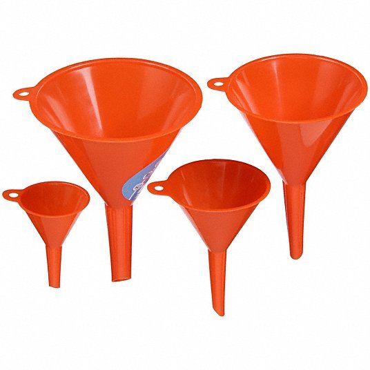 Funnel King 32837 Polyethylene, 3/4 to 10 oz., 6", 5"