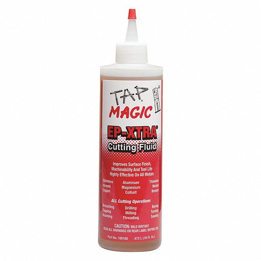 Tap Magic 10016E Cutting Oil, 16 oz, Squeeze Bottle, EP-Xtra - KVM Tools Inc.KV00262303