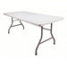 KVM Tools KV4GE26 Rectangle Folding Table, 30" W, 72" L, 29" H, Blow Molded Polyethylene Top, White - KVM Tools Inc.KV4GE26