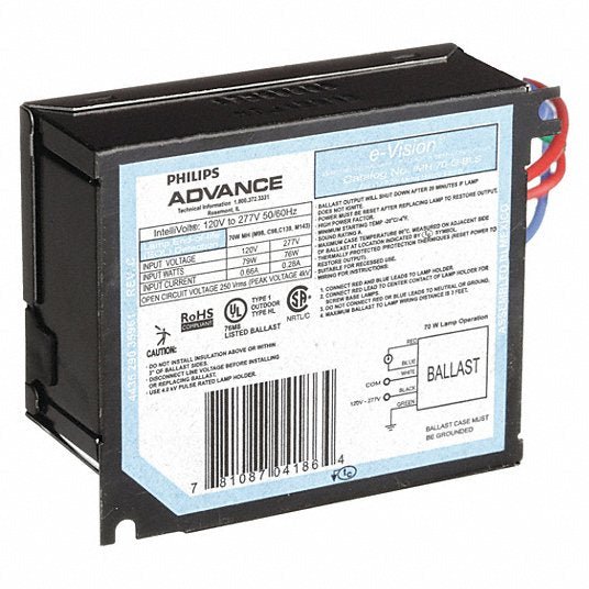 Advance IMH-70-G-BLS 70 W, 1 Lamp HID Ballast - KVM Tools Inc.