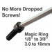 Wiha 66992 22-Piece Hex Key Set, Metric/SAE L-Shape, Chrome, Plastic Holder - KVM Tools Inc.KV4NB45