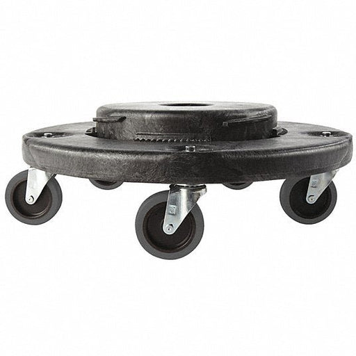 Rubbermaid FG264043BLA Container Dolly BRUTE(R) Series, For 20 to 55 gal Container Capacity - KVM Tools Inc.KV4NY79
