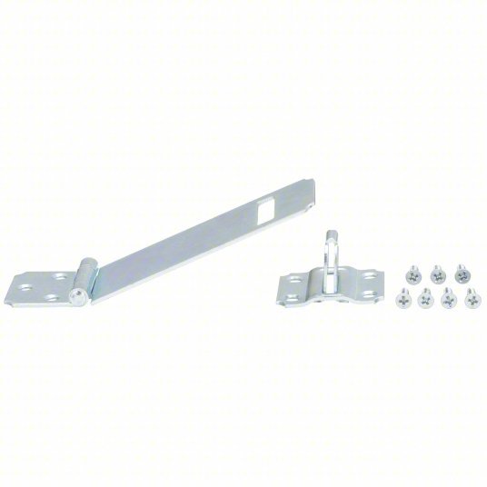 KVM Tools KV4PE41 Adjustable Staple Hasp, Steel, 4-1/2 In. L - KVM Tools Inc.KV4PE41