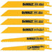 Dewalt DW4856 6 Piece Bi-Metal Reciprocating Saw Blade Set - KVM Tools Inc.KV4TF86