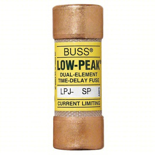 Bussmann LPJ-2-1/2SP Fuse 2 1/2 A, 600V AC, 2-1/4 in L x 13/16 in dia Fuse Size, Cylindrical Body - KVM Tools Inc.KV1DG82