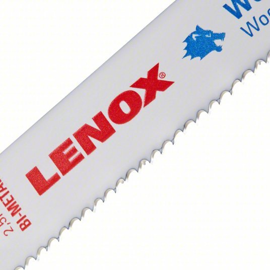Lenox 20580810R Reciprocating Saw Blade 10 Teeth per Inch, 8 in Blade Lg, 3/4 in Ht, 0.035 in Cut Wd, 5 PK - KVM Tools Inc.KV4XL18