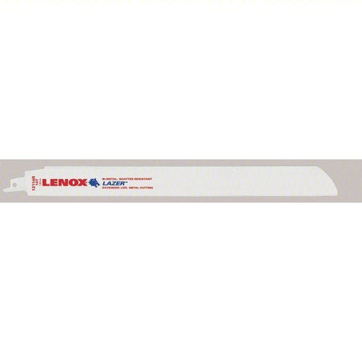 Lenox 2018412114R Reciprocating Saw Blade 14 Teeth per Inch, 12 in Blade Lg, 1 in Ht, 0.042 in Cut Wd, 5 PK - KVM Tools Inc.4YFX2