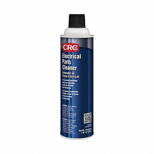 CRC 02180 Electrical Parts Cleaner, Aerosol Can, 19 oz, Nonflammable - KVM Tools Inc.KV4YPJ5