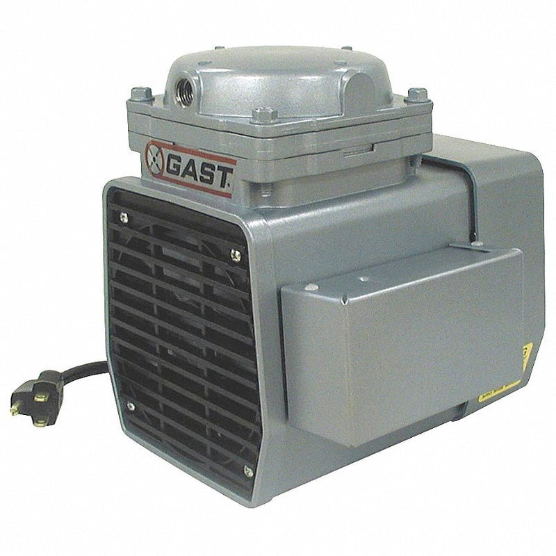 Gast DOA-P707-FB Compressor/Vacuum Pump, 1/3 HP, 50/60 Hz