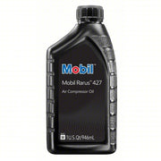 Mobil 123001 Non-Detergent Compressor Oil 1 qt, Bottle, 30 SAE Grade, 100 ISO Viscosity Grade PK6 - KVM Tools Inc.KV4ZF21