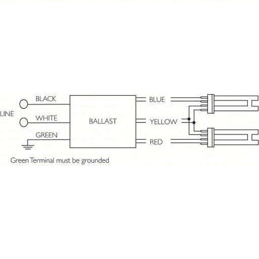 Advance ICF-2S13-H1-LD-K Ballast Compact Fluorescent, 120 to 277V - KVM Tools Inc.KV4ZZ33