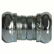 Raco 2923 Compression Conduit Coupling Steel, 3/4 in Trade Size, 2 3/16 in Overall Lg, Gray - KVM Tools Inc.KV52AU62