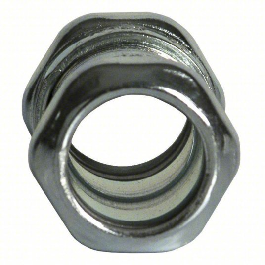 Raco 2923 Compression Conduit Coupling Steel, 3/4 in Trade Size, 2 3/16 in Overall Lg, Gray - KVM Tools Inc.KV52AU62