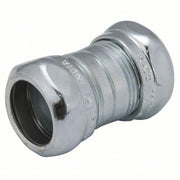 Raco 2922 Compression Conduit Coupling Steel, 1/2 in Trade Size, 1 29/32 in Overall Lg, Gray - KVM Tools Inc.KV52AU67