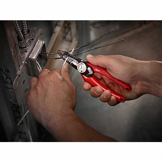 Milwaukee 48-22-3079 Wire Stripper, Overall Length 7 3/4 in, Capacity 20 to 10 AWG, Alloy Steel - KVM Tools Inc.KV52AY46
