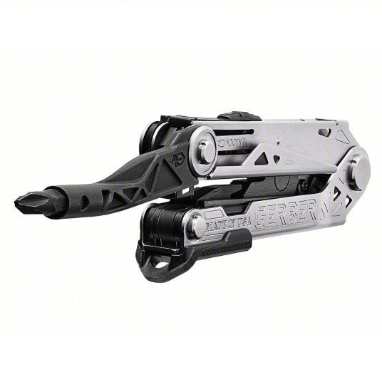 Gerber 30-001197 Multi-Tool Plier, 14 Tools, 14 Functions, 4 3/4 in Closed Lg, 6 5/8 in Open Lg - KVM Tools Inc.KV52JH43
