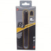 Ability One 7520-01-646-1095 Black/Red, 0.8 mm Pen Tip, Retractable, Brass, Stylus On Top of The Eraser Cap, Black - KVM Tools Inc.KV52WX50