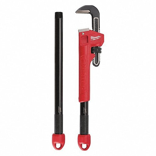 Milwaukee 48-22-7314 24 in L 2 1/2 in Cap. Alloy Steel Straight Pipe Wrench - KVM Tools Inc.KV52XH90