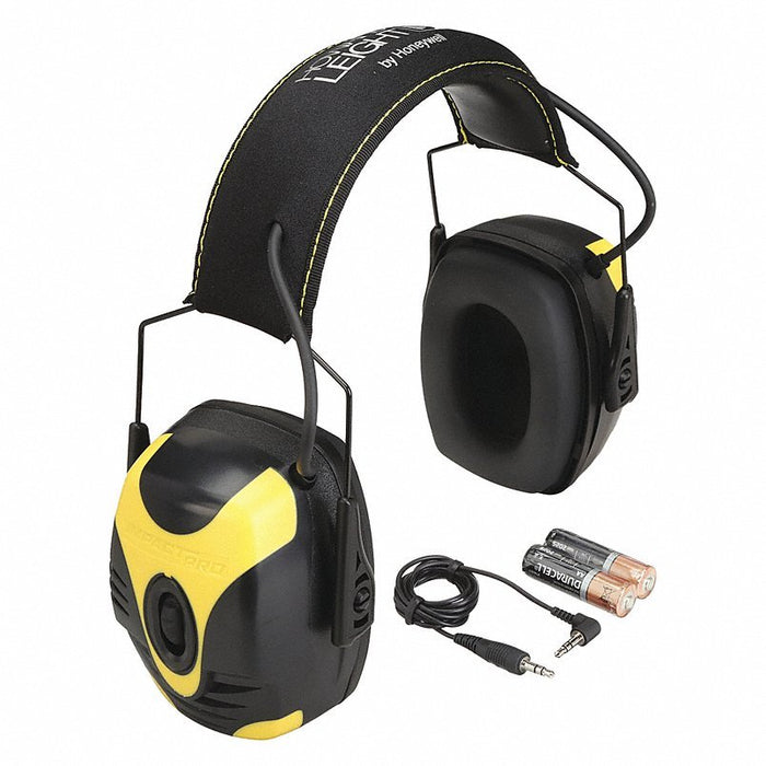 Honeywell Howard Leight 1030943 Over-the-Head Ear Muffs, 30 dB, Impact Pro, Black/Yellow - KVM Tools Inc.KV52ZV60
