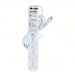 Leviton 53C6M-1S7 Surge Protected Outlet Strip 6 Outlets, Hospital Grade, NEMA 5-15P, 7 ft Cord Lg - KVM Tools Inc.KV791ED0
