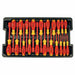 Wiha Tools 32801 Master Tool Set Insulated, 111 Total Pcs, Rolling Tool Case - KVM Tools Inc.KV53KG78