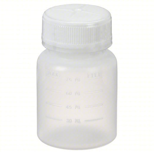 Ability One 6640-01-681-3575 Jar HPDE, 2.5 fl oz Capacity, 75 mL, 49mm Dia, Round PK120 - KVM Tools Inc.KV55EP55