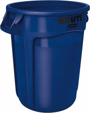 Rubbermaid FG262000BLUE 20 Gal Polyethylene Round Trash Can, Blue - KVM Tools Inc.KV35ZU63