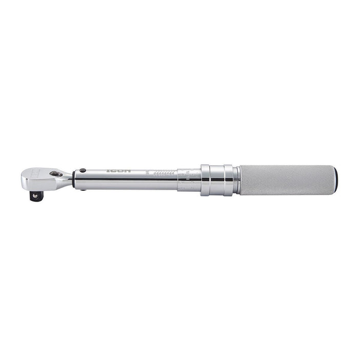 Icon 56614 3/8 in. Drive 40-200 in. lb. Professional Compact Click Torque Wrench - KVM Tools Inc.KVHF56614