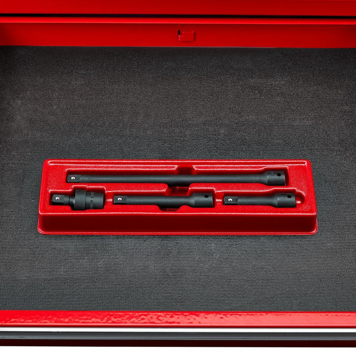 Icon 56884/IE3-4 1/2 in. Drive Professional Impact Socket Extension Set, 4 Piece - KVM Tools Inc.KVHF56884