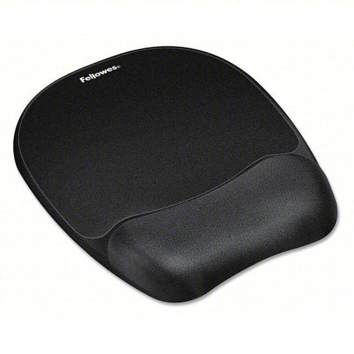 Fellowes 9176501 Mouse Pad,w/wrist Rest,Nonskid,7x9,Black - KVM Tools Inc.KV56XH08