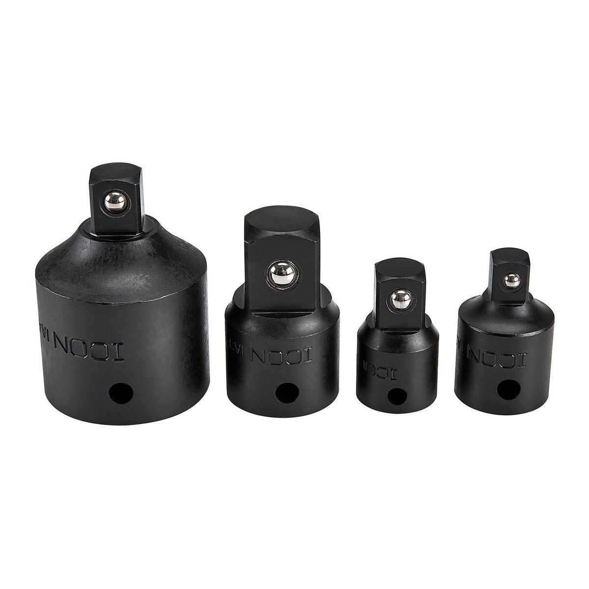 Icon 57717/IA234S-4 Professional Impact Socket Adapter Set, 4 Piece ...