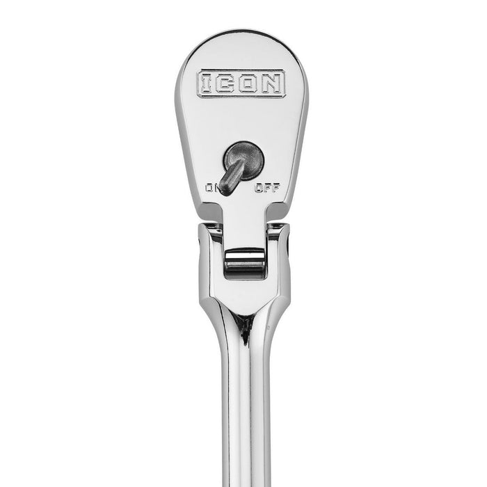 Icon 58591 3/8 in. Drive Professional Flex Head Ratchet - KVM Tools Inc.KVHF58591
