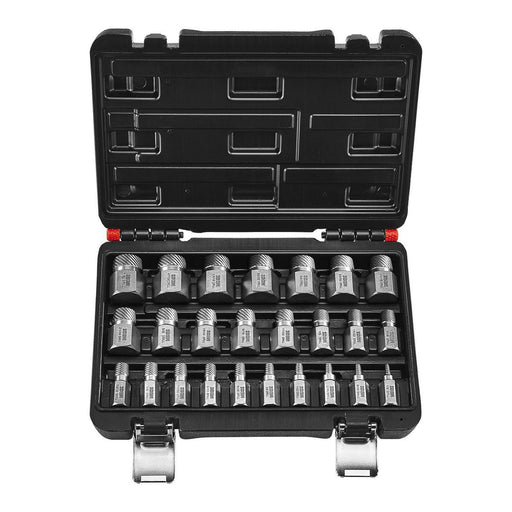 Icon 58699 Multi-Spline Screw Extractor Set, 25-Piece - KVM Tools Inc.KVHF58699