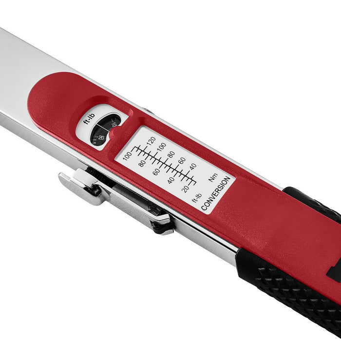 Icon 59108 3/8 in. Drive 20-100 ft. lb. Professional Split Beam Torque ...