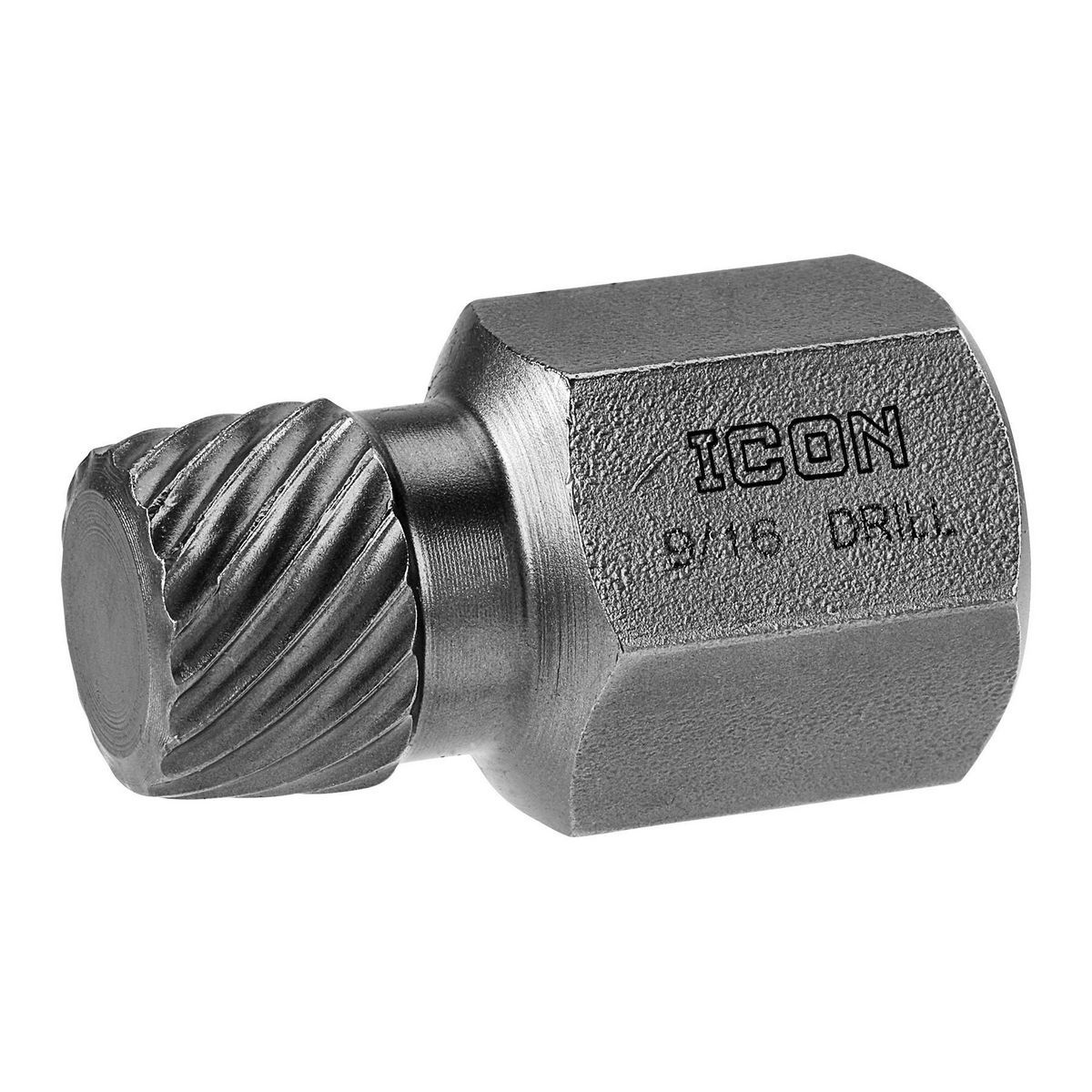 Icon 59194 Multi-Spline Screw Extractor Set, 15-Piece — KVM Tools Inc.