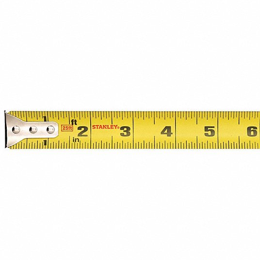 Stanley 30-455 25 ft. Tape Measure, 1" Blade - KVM Tools Inc.KV5HK84