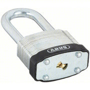 Abus 41HB/50 KD Keyed Padlock, Open, Square Recycled Steel Body, Hardened Steel Shackle, 15/16 in W - KVM Tools Inc.KV5JKR6