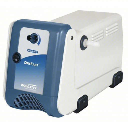 Welch 2037B-01 Vacuum Pump 1/5 hp Output Power, 1.8 cfm Free Air Displacement, 28.5 in Hg Max Vacuum - KVM Tools Inc.KV5JMT4