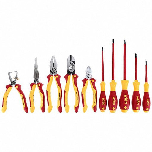 Wiha 32891 Insulated Tool Set, 10 pc. - KVM Tools Inc.KV5LX08