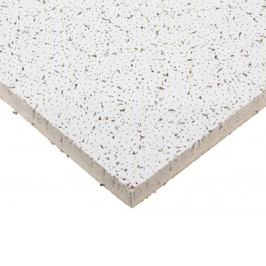 Armstrong 770 Ceiling Tile 24 in x 24 in, Square Lay-In, 15/16 in Grid Size, 0.55 NRC, 16 PK - KVM Tools Inc.KV5NGJ4