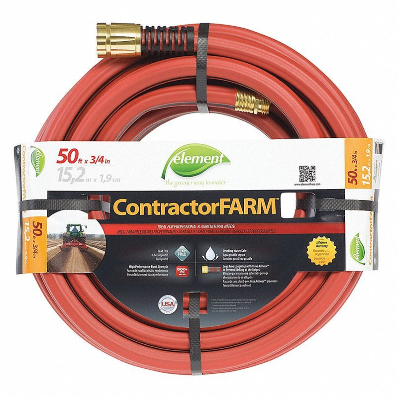 Swan ELCF34050 Water Hose, Reniforced Virgin PVC, 3/4" ID - KVM Tools Inc.KV313G71