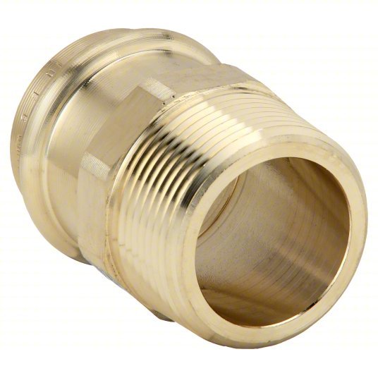 Viega 79285 Adapter Bronze, Press-Fit x MNPT, 2 in Copper Tube Size, 1 1/2 in Pipe Size - KVM Tools Inc.KV5UMD1