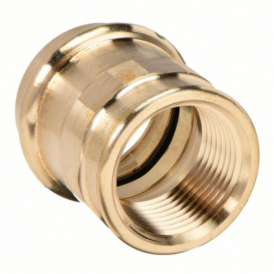 Viega 79315 Adapter Bronze, Press-Fit x FNPT, 3/4 in Copper Tube Size, 3/4 in Pipe Size - KVM Tools Inc.KV5UMD7