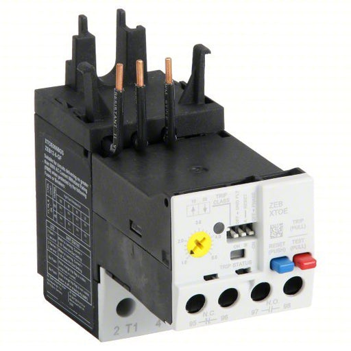 Eaton XTOE005BGS Overload Relay Electronic Protection, 3 Poles, 1 A-5 A, 1NO/1NC, Phase Loss Sensitivity - KVM Tools Inc.KV5XHK2